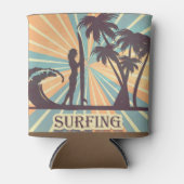 サーファーガールクーラーボックス 缶クーラー (正面)