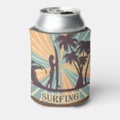 サーファーガールクーラーボックス 缶クーラー (缶裏面)