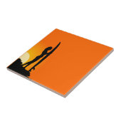 サーファーガールタイル タイル (側面)