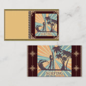 サーファーガールビジネスカード 名刺 (正面/裏面)