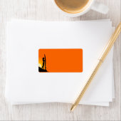 サーファーガール住所 シール (インサイチュ)