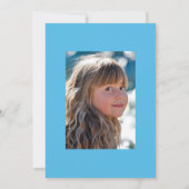 サーファーガール バースデーパーティー 招待状 (裏面)