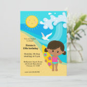 サーファーガール 招待状 (スタンド正面)