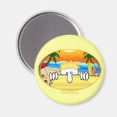 サーファーキルロイ磁石 マグネット (正面/裏面)