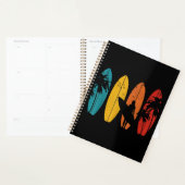 サーファーギフトヴィンテージサーフィンサーフボードビーチ プランナー手帳 (ディスプレー)