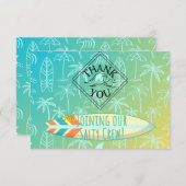 サーファーサンキューカード サンキューカード (正面/裏面)