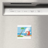 サーファーサンタクロース マグネット (インサイチュ (食洗機))