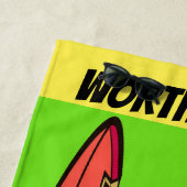 サーファーシャークビーチタオル ビーチタオル (インサイチュ)