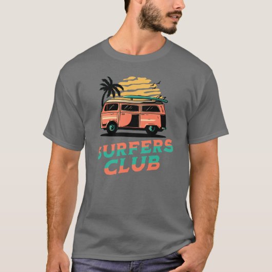 サーファーズクラブ バンTシャツ Tシャツ (正面)