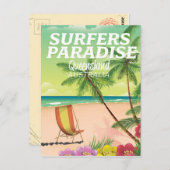 サーファーズパラダイスクイーンズランドオーストラリア ポストカード (正面/裏面)