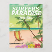 サーファーズパラダイスクイーンズランドオーストラリア ポストカード (正面)