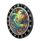 サーファーズパラダイストロピカルルームアートワーク ダーツボード (正面右)