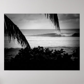 サーファーズビジネスB&W ポスター