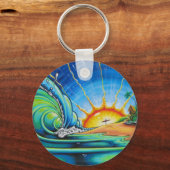 サーファーデザイン キーホルダー (正面)