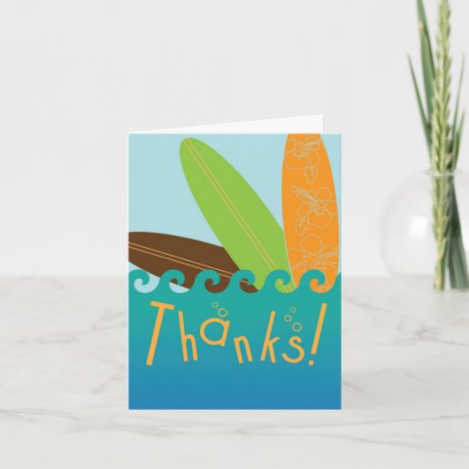 サーファーデュデサンキューカード サンキューカード (正面)
