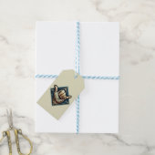 サーファーハンドシンボル – ギフトタグ (より糸付き)