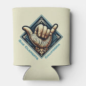 サーファーハンドシンボル 缶クーラー (裏面)