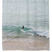 サーファーパラダイス#3 #surf #wall #art シャワーカーテン (正面)