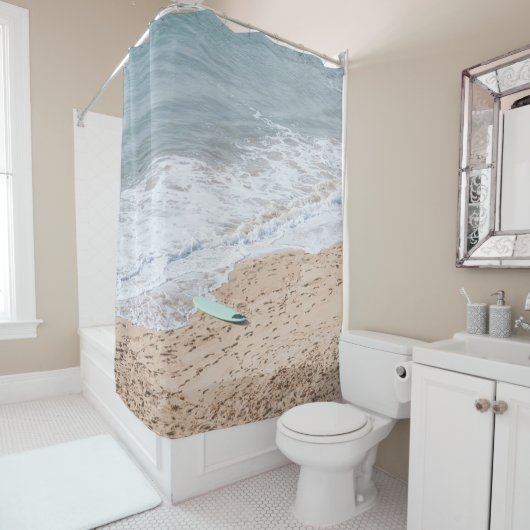 サーファーパラダイス#5 #surf #wall #art シャワーカーテン (インサイチュ)