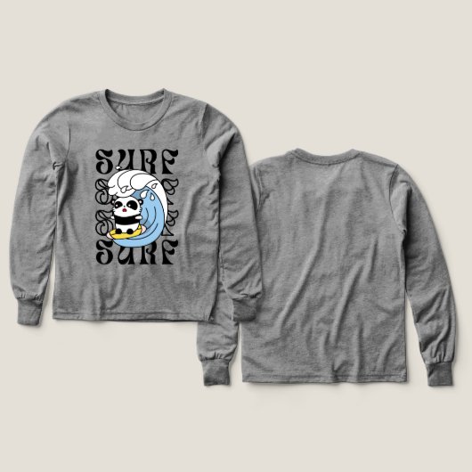 サーファーパンダ (デザイン 正面＆背面)