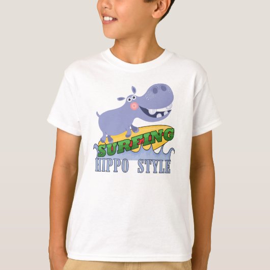 サーファーヒポタムス Tシャツ (正面)