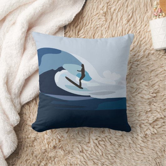 サーファービーチサーフィン クッション (ブランケット)