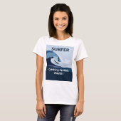 サーファービーチサーフィン Tシャツ (正面フル)
