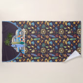 サーファービーチタオル ビーチタオル (正面)