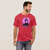 サーファーピンク ビンテージ Tシャツ (正面フル)
