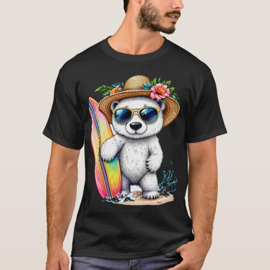 サーファーベア Tシャツ (正面)