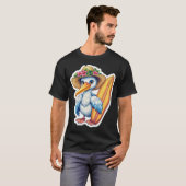 サーファーペリカン Tシャツ (正面フル)