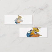 サーファームースオンブルー海波 |戻る色の選択 スキニー名刺 (正面/裏面)