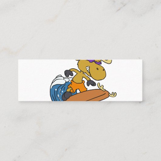 サーファームースオンブルー海波 |戻る色の選択 スキニー名刺 (裏面)