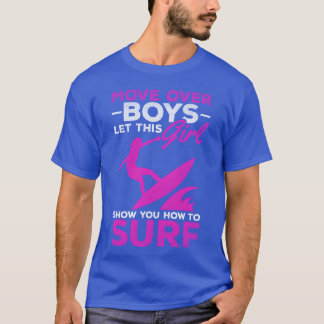 サーファームーブオーバーボーイズレディスガールショーユーハウ ファム Tシャツ