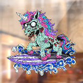 サーファーユニコーンゾンビ ウィンドウサイン (シート2)