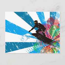 サーファー動揺してパラダイス ポストカード