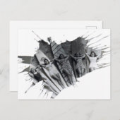 サーファー女子 |はがき ポストカード (正面/裏面)