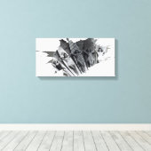 サーファー女子 |キャンバス キャンバスプリント (インサイチュ (ウッドフロア))