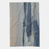 サーファー待ち キッチンタオル (縦)