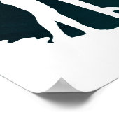 サーファー感動的ガール ポスター (角)