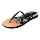 サーファー歩くインビーチアットサンセット |サーフクラブ ビーチサンダル (アングル)