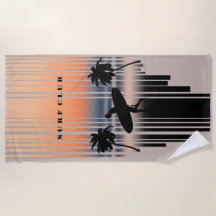 サーファー歩くインビーチアットサンセット |サーフライフ