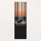 サーファー歩くインビーチアットサンセット |サーフライフ ヨガマット (正面)