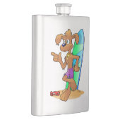 サーファー犬 フラスク (右)