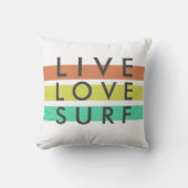 サーファー生きる、愛、サーフピロー クッション (正面)
