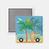 サーファー磁石 マグネット (正面/裏面)