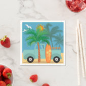 サーファー紙ナプキン スタンダードカクテルナプキン (インサイチュ)