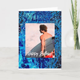 サーファー誕生日カード用誕生日カード シーズンカード