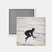 サーファー飛んでいるマグネット マグネット (正面/裏面)