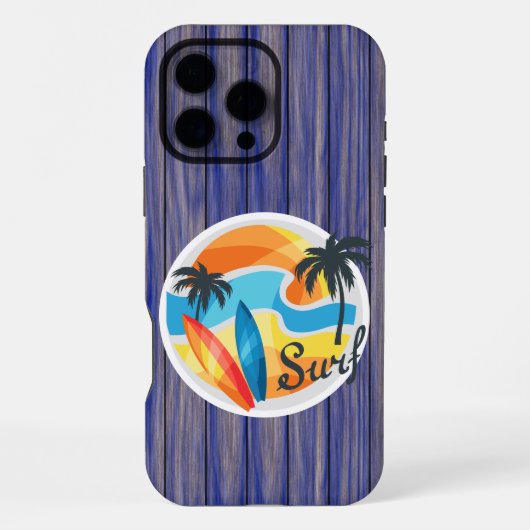 サーファー16 iPhone/iPadケース iPhoneケース (裏面)